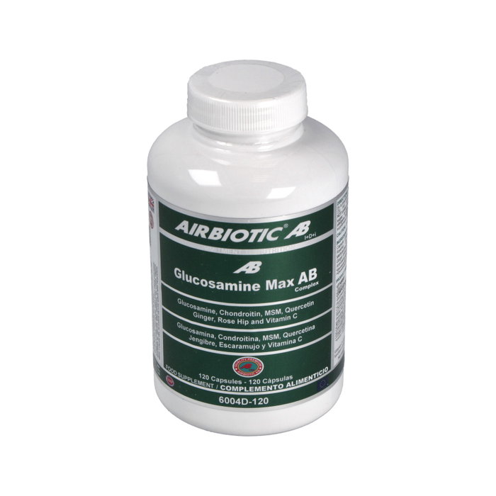 AIRBIOTIC GLUCOSAMINA MAX AB COMPLEX 120cap. AIRBIOTIC GLUCOSAMINA MAX AB COMPLEX 120cap.