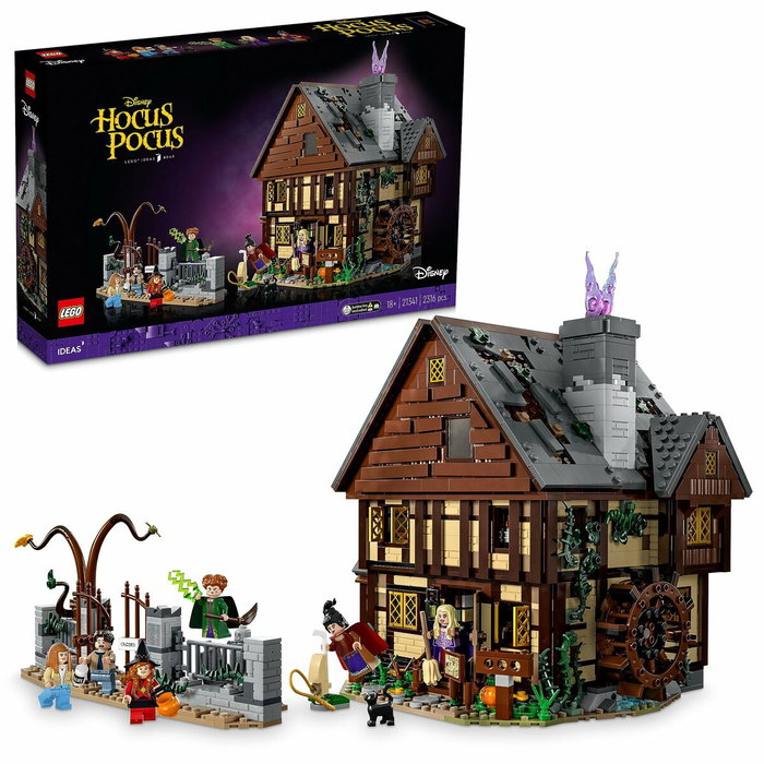 LEGO Ideas Disney Hocus Pocus: La Mansión de las Hermanas Sanderson 21341 LEGO Ideas Disney Hocus Pocus: La Mansión de las Hermanas Sanderson 21341