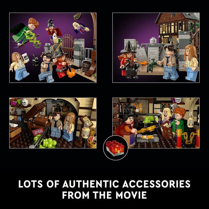 LEGO Ideas Disney Hocus Pocus: La Mansión de las Hermanas Sanderson 21341 LEGO Ideas Disney Hocus Pocus: La Mansión de las Hermanas Sanderson 21341