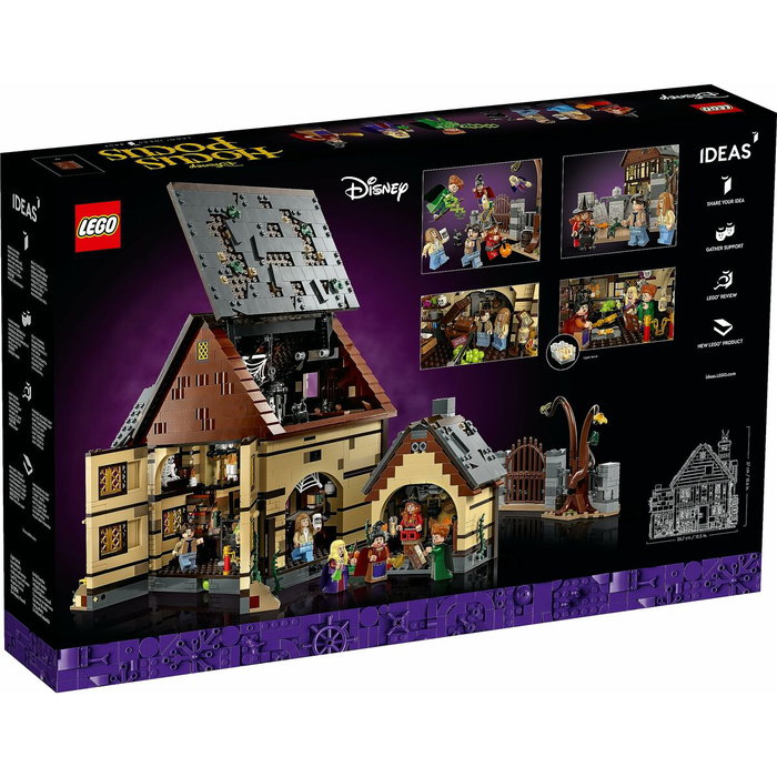LEGO Ideas Disney Hocus Pocus: La Mansión de las Hermanas Sanderson 21341 LEGO Ideas Disney Hocus Pocus: La Mansión de las Hermanas Sanderson 21341