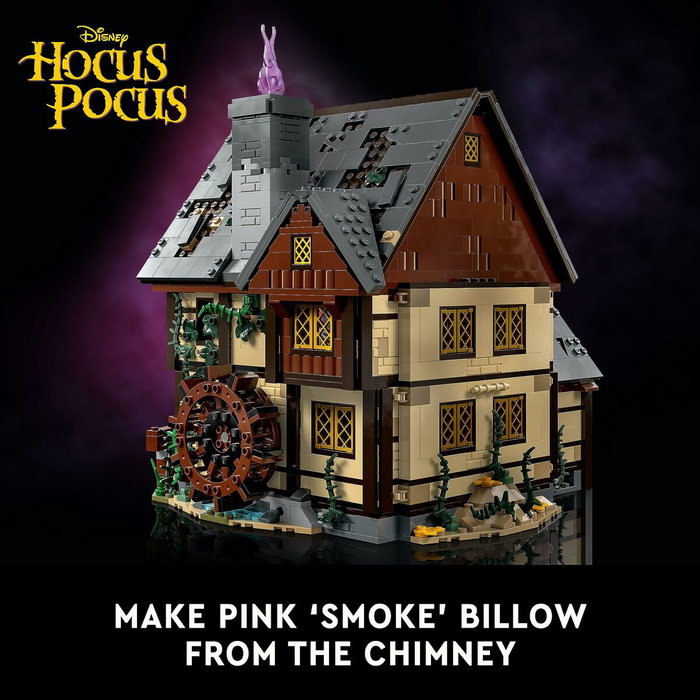 LEGO Ideas Disney Hocus Pocus: La Mansión de las Hermanas Sanderson 21341 LEGO Ideas Disney Hocus Pocus: La Mansión de las Hermanas Sanderson 21341
