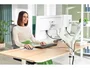 Leitz Brazo para monitor dual Ergo Space Saving gris