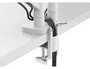 Leitz Brazo para monitor dual Ergo Space Saving gris