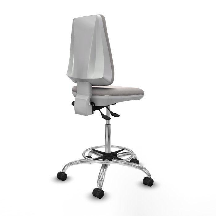 PIQUERAS Y CRESPO Taburete Elche blanco AS