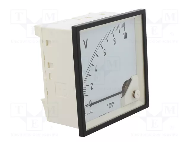 LUMEL Voltímetro Analógico para Panel 0-10V DC Serie MA19