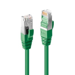 Lindy Cable de red Cat.6a S/FTP LSZH, Verde 1.5m