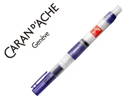 Caran d' ache Pincel con Deposito de Agua Regulable, Cuerpo Enroscable y Capuchon con Clip
