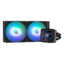 ZALMAN ALPHA2 DS A24 BLACK Sistema de refrigeración líquida todo en uno 12 cm Negro
