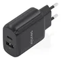 Aisens Cargador GaN 30W con USB-C PD 3.0 y USB-A QC 3.0, Negro A110-0924
