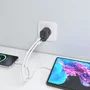 Aisens Cargador GaN 30W con USB-C PD 3.0 y USB-A QC 3.0, Negro A110-0924