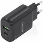 Aisens Cargador GaN 30W con USB-C PD 3.0 y USB-A QC 3.0, Negro A110-0924
