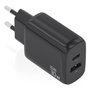 Aisens Cargador GaN 30W con USB-C PD 3.0 y USB-A QC 3.0, Negro A110-0924