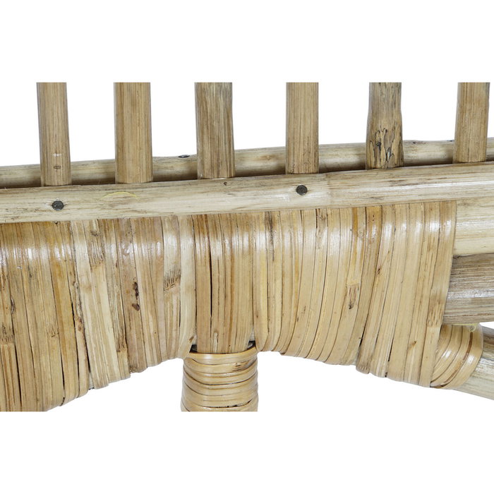 DKD Home Decor Cabecero de Cama de Ratán para Camas de 150-180 cm