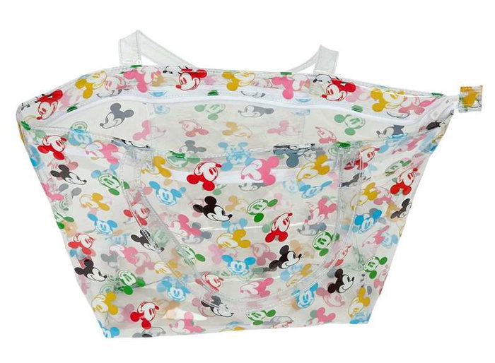 Bolso Mujer Minnie Mouse Beach Transparente