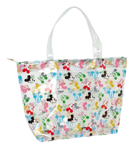 Bolso Mujer Minnie Mouse Beach Transparente