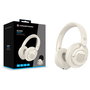 Conceptronic ALVAH02C Auriculares Inalámbricos con Cancelación de Ruido, Crema