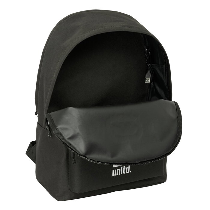 Mochila para Portátil Eckō Unltd. WORLDWIDE Negro 31 x 44 x 18 cm Mochila para Portátil Eckō Unltd. WORLDWIDE Negro 31 x 44 x 18 cm