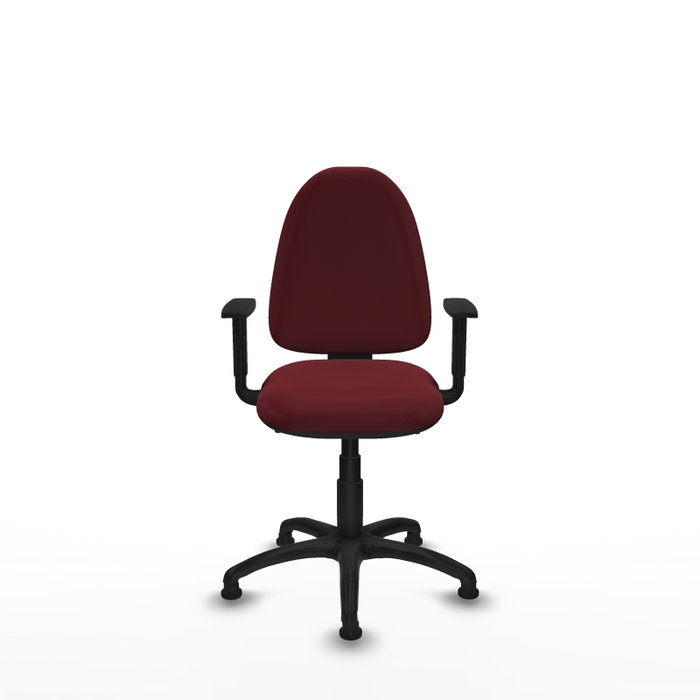 PIQUERAS Y CRESPO Silla de oficina Aýna Granate con mecanismo Asincro PIQUERAS Y CRESPO Silla de oficina Aýna Granate con mecanismo Asincro