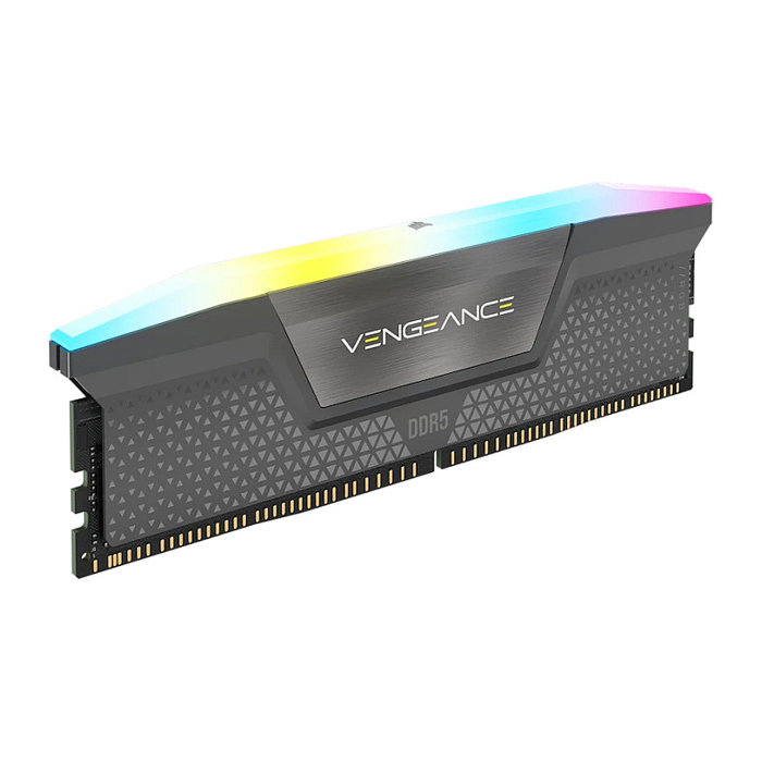 Corsair VENGEANCE RGB DDR5 Light Enhancement Kit con LED RGB, Gris de color gris