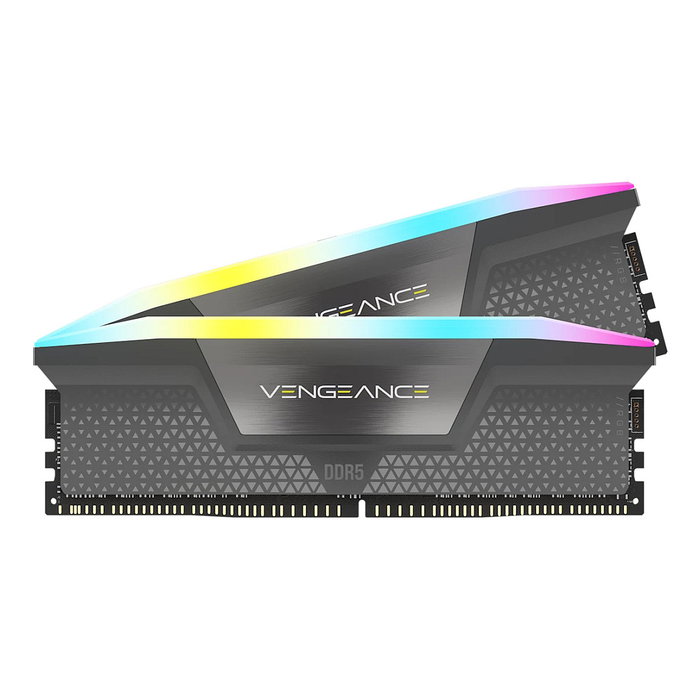 Corsair VENGEANCE RGB DDR5 Light Enhancement Kit con LED RGB, Gris de color gris