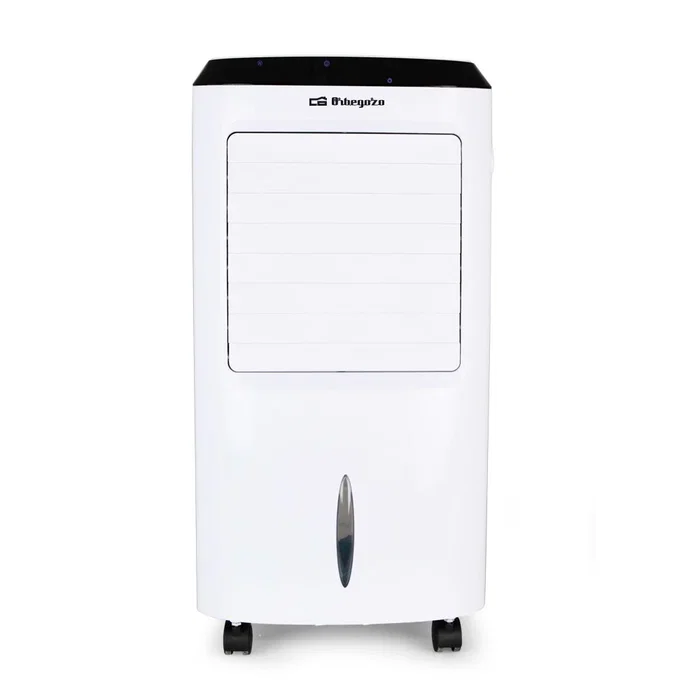 Orbegozo AIR 52 Climatizador Evaporativo Móvil, 3 en 1 (Climatizador, Humidificador, Purificador) 65W, 3 Velocidades, Mando a Distancia, Depósito 10L