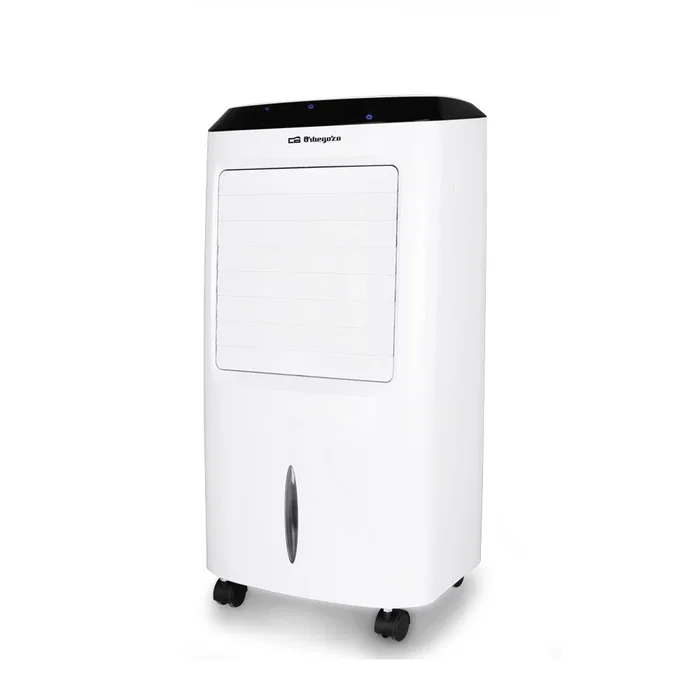 Orbegozo AIR 52 Climatizador Evaporativo Móvil, 3 en 1 (Climatizador, Humidificador, Purificador) 65W, 3 Velocidades, Mando a Distancia, Depósito 10L