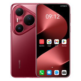 HUAWEI Pura 80 Pro - Smartphone 6.8" OLED 120Hz, 12GB RAM, 512GB, Cámara Triple 50MP, Batería 5170 mAh, Carga Rápida, IP68, Color Rojo