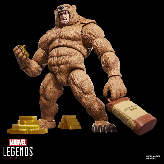 The Amazing Spider-Man Marvel Legends Figura Marvel's Grizzly 15 cm