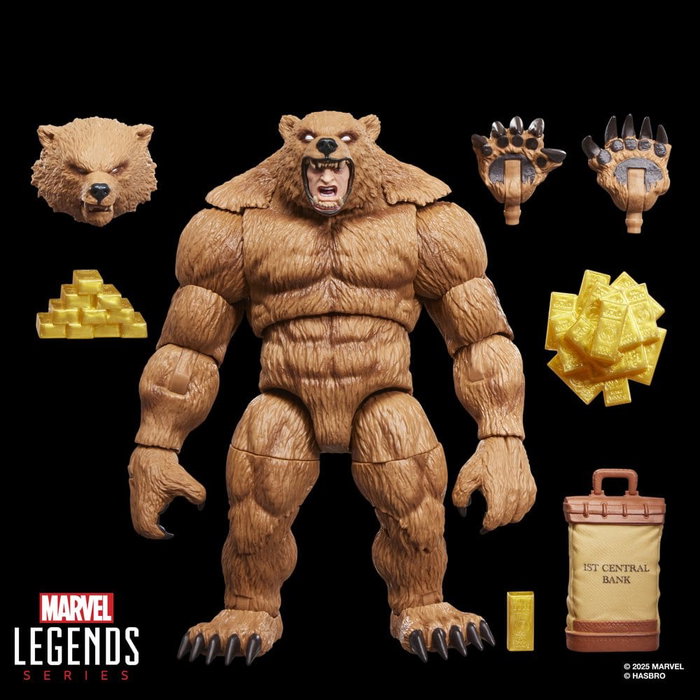The Amazing Spider-Man Marvel Legends Figura Marvel's Grizzly 15 cm