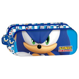 MANENTI Portatodo Sonic the Hedgehog case triple
