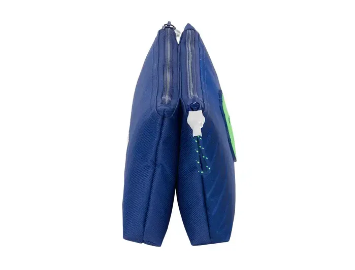 Safta Neceser Pequeño Doble F.C. Barcelona Navy Blue 22x10x8cm
