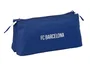 Safta Neceser Pequeño Doble F.C. Barcelona Navy Blue 22x10x8cm