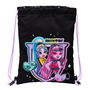 Bolsa Mochila con Cuerdas Monster High Negro 26 x 34 x 1 cm