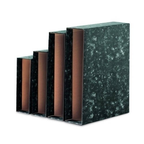 Unisystem Cajetín para Archivador de Palanca Novoclas 65mm A4 Negro