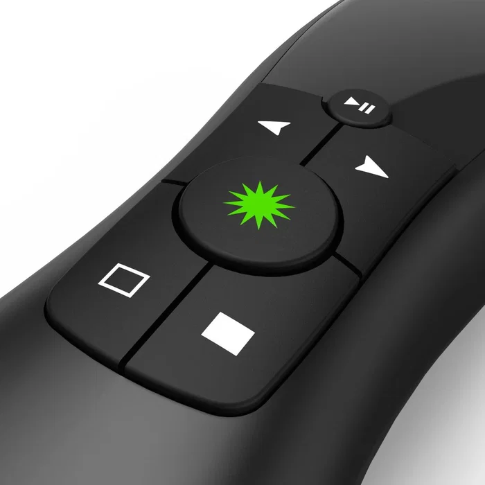 Hama Greenlight Pointer 4en1 Puntero inalámbrico con láser verde