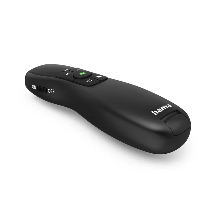 Hama Greenlight Pointer 4en1 Puntero inalámbrico con láser verde