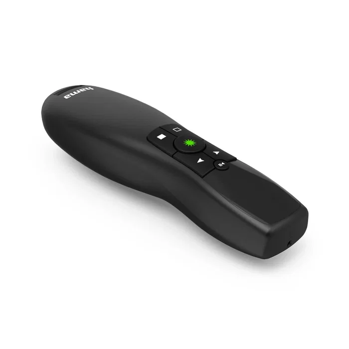 Hama Greenlight Pointer 4en1 Puntero inalámbrico con láser verde