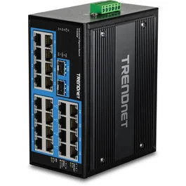 TRENDnet TI-G262 Switch Industrial Gigabit de 26 Puertos para Carril DIN