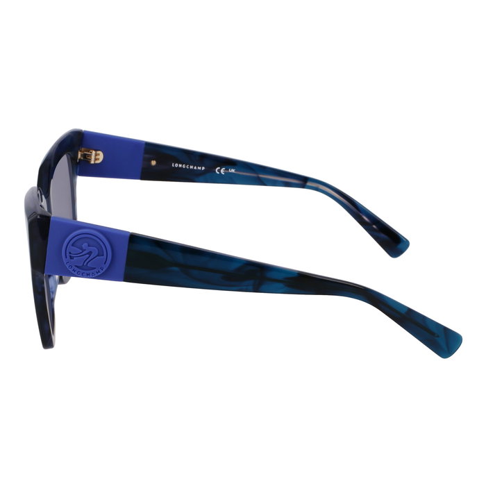 Longchamp LO762S-N-407 Gafas de sol con cristales azules Longchamp LO762S-N-407 Gafas de sol con cristales azules