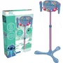 Lexibook Micrófono Karaoke Stitch Disney con 2 micrófonos y altavoz Bluetooth
