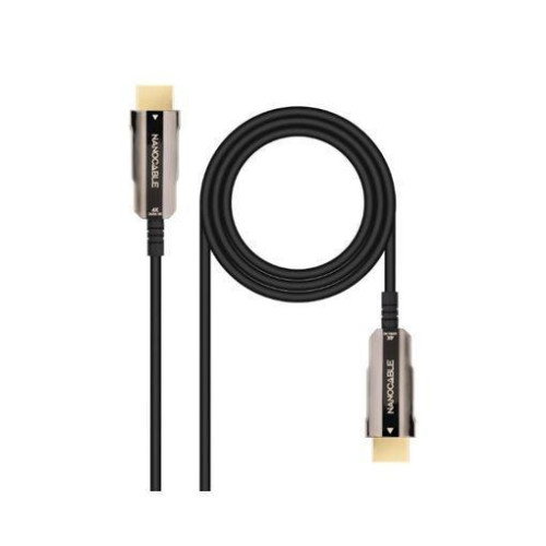 Nanocable Cable HDMI V2.0 AOC 4K@60Hz 18Gbps 30m Negro