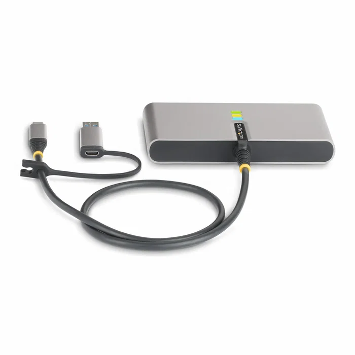 StarTech Hub USB-C a USB-A con Ethernet Gigabit y RS232