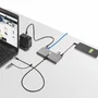 StarTech Hub USB-C a USB-A con Ethernet Gigabit y RS232