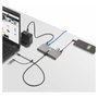StarTech.com Hub USB-C con 2 puertos USB-A, Ethernet Gigabit y RS232 Gris