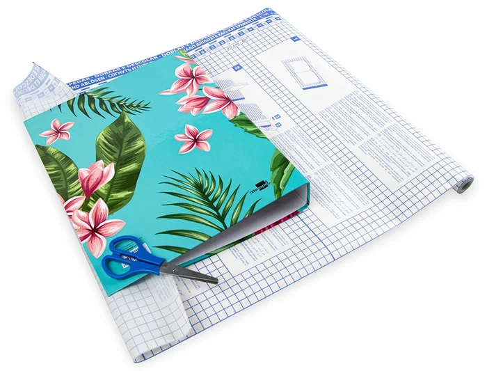 Liderpapel Rollo Forralibros Adhesivo Removible 0.50x1.50 50 m