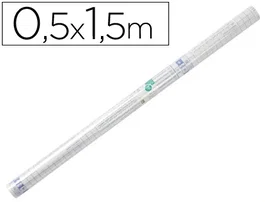 Liderpapel Rollo Forralibros Adhesivo Removible 0.50x1.50 50 m