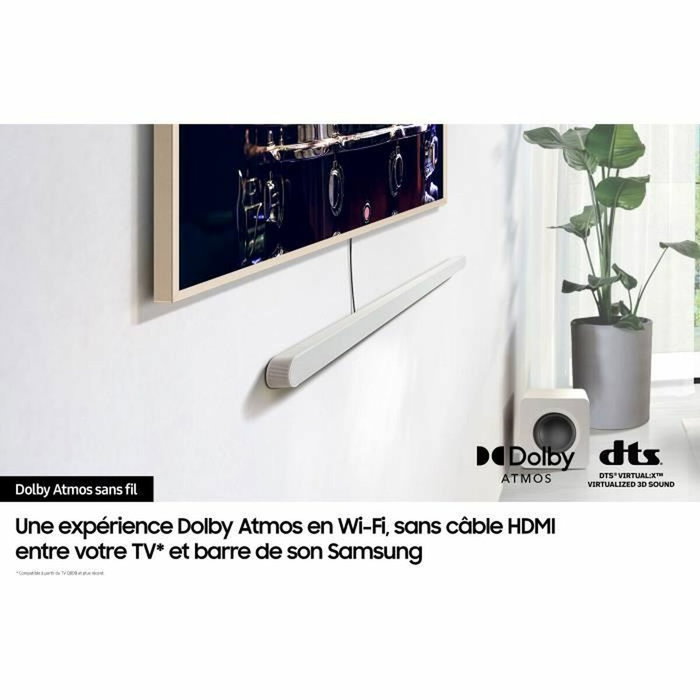 Samsung HW-S811D Barra de Sonido 3.1.2ch Inalámbrica Atmos Ultrafina Samsung HW-S811D Barra de Sonido 3.1.2ch Inalámbrica Atmos Ultrafina