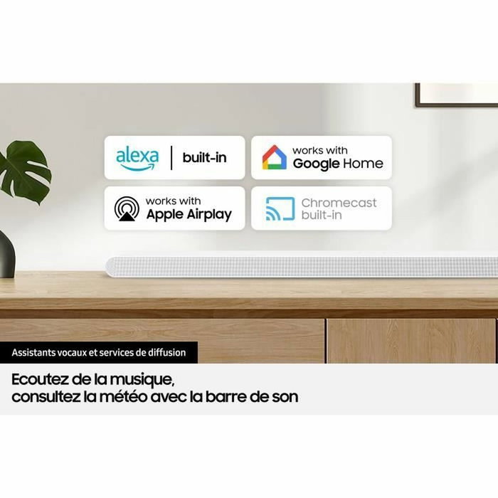 Samsung HW-S811D Barra de Sonido 3.1.2ch Inalámbrica Atmos Ultrafina Samsung HW-S811D Barra de Sonido 3.1.2ch Inalámbrica Atmos Ultrafina