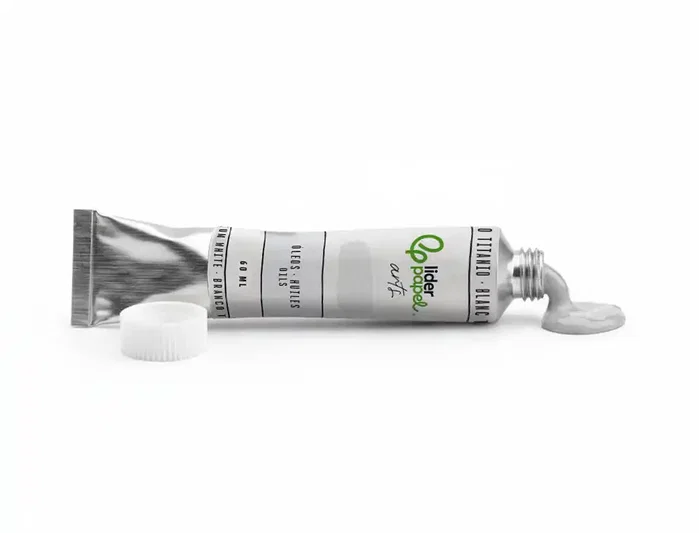Liderpapel Tempera gouache tubo de aluminio de 60 ml blanco titanio Liderpapel Tempera gouache tubo de aluminio de 60 ml blanco titanio
