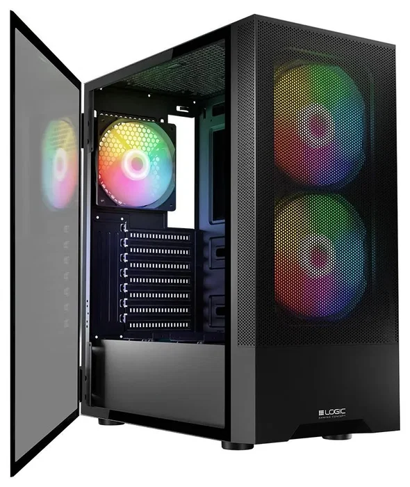 Logic Arya ARGB Midi Tower Negra Logic Arya ARGB Midi Tower Negra